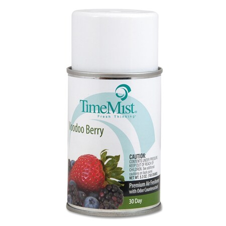Timemist Premium Metered Air Freshener Refill, Voodoo Berry, 5.3 oz Aerosol 1042727EA